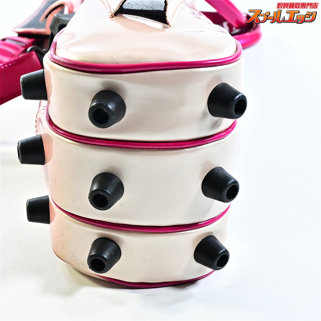 【がまかつ】 がまへら ライトへらロッドケース3 III GC-253 3層 PVC素材 サクラ GAMAKATSU LIGHT-ROD-CASE K_172