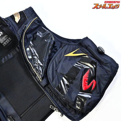 【ダイワ】 スペシャル バリアテック ショートベスト DV-1023 170/88A サイズM マスターブラック DAIWA SPECIAL 鮎ベスト K_160