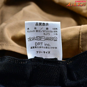 【DRT】 アングラーズキャンプ コットンブーニーハット サンド サイズフリー DRT BOONIE HAT SAND K_060