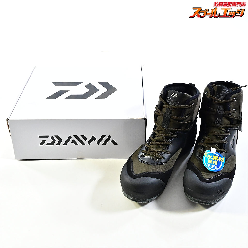 【ダイワ】 フィッシングシューズ DS-2680-H スパイクフェルト サイズ27cm モスグリーン コーデュラ DAIWA CORDURA K_124