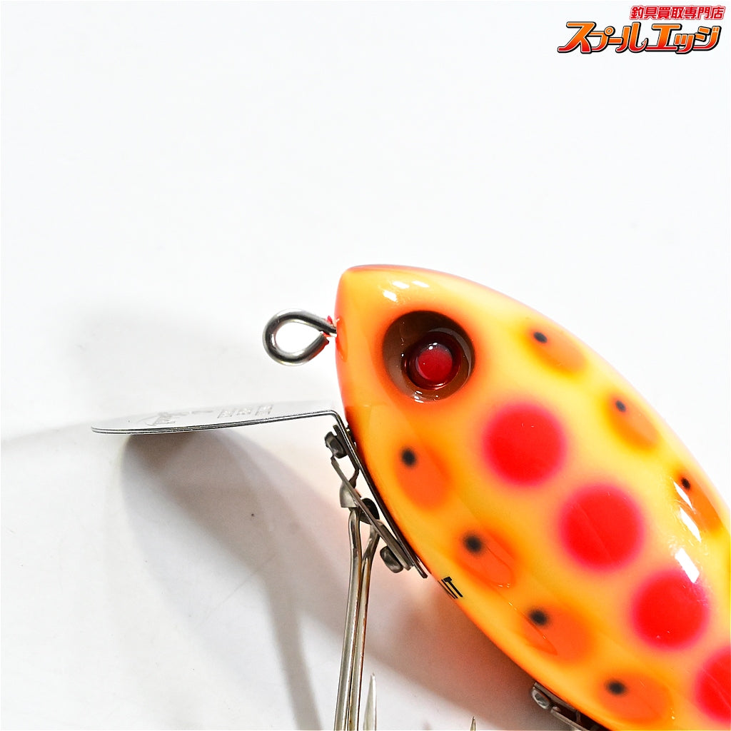【ライフベイト】 プーリー フィッシュテール スローテーパー オリカラ ブラウンバックパロット LIFEBAIT Slowtaper K_060