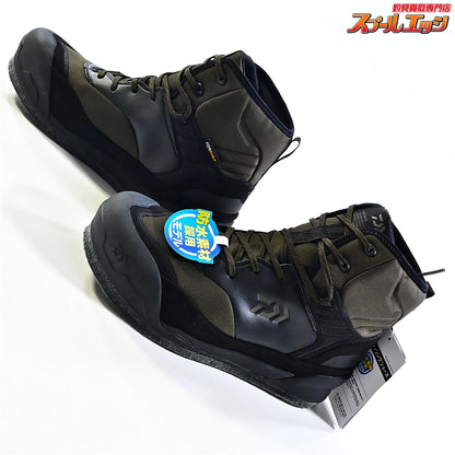 【ダイワ】 フィッシングシューズ DS-2680-H スパイクフェルト サイズ27cm モスグリーン コーデュラ DAIWA CORDURA K_124