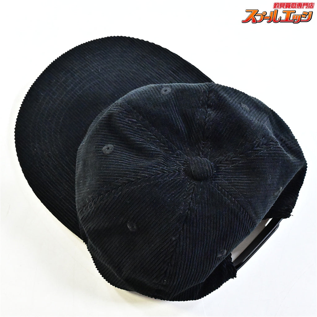 【DRTxエレクトリック】 アンセム 6パネルキャップ コーデュロイブラック サイズフリー ブラック DRTxELECTRIC ANTHEM 6PANELCAP  CORDUROY BLACK K_060