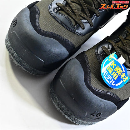 【ダイワ】 フィッシングシューズ DS-2680-H スパイクフェルト サイズ27cm モスグリーン コーデュラ DAIWA CORDURA K_124
