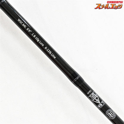 【レジットデザイン】 ワイルドサイド WSC64L WSC-64L ベイトフィネス LEGIT-DESIGN WILD SIDE ブラックバス K_235