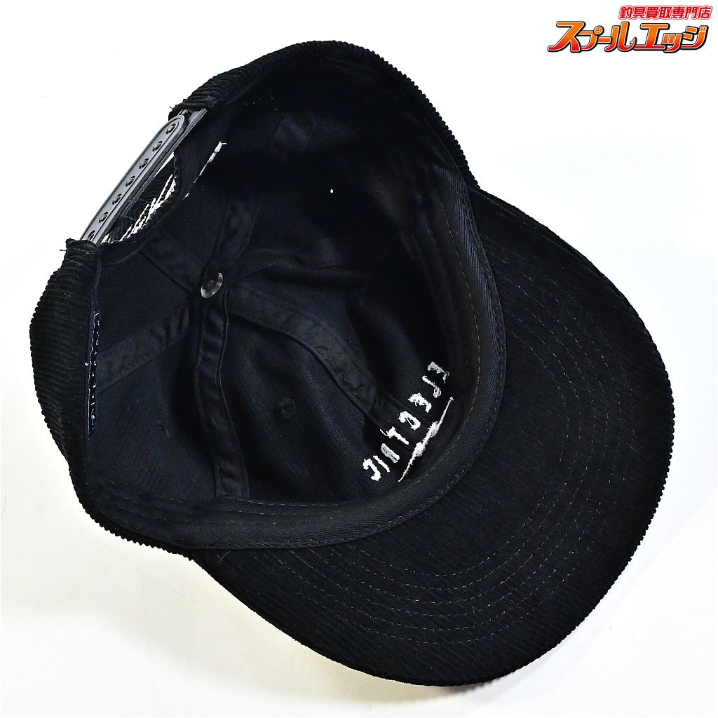 【DRTxエレクトリック】 アンセム 6パネルキャップ コーデュロイブラック サイズフリー ブラック DRTxELECTRIC ANTHEM 6PANELCAP  CORDUROY BLACK K_060