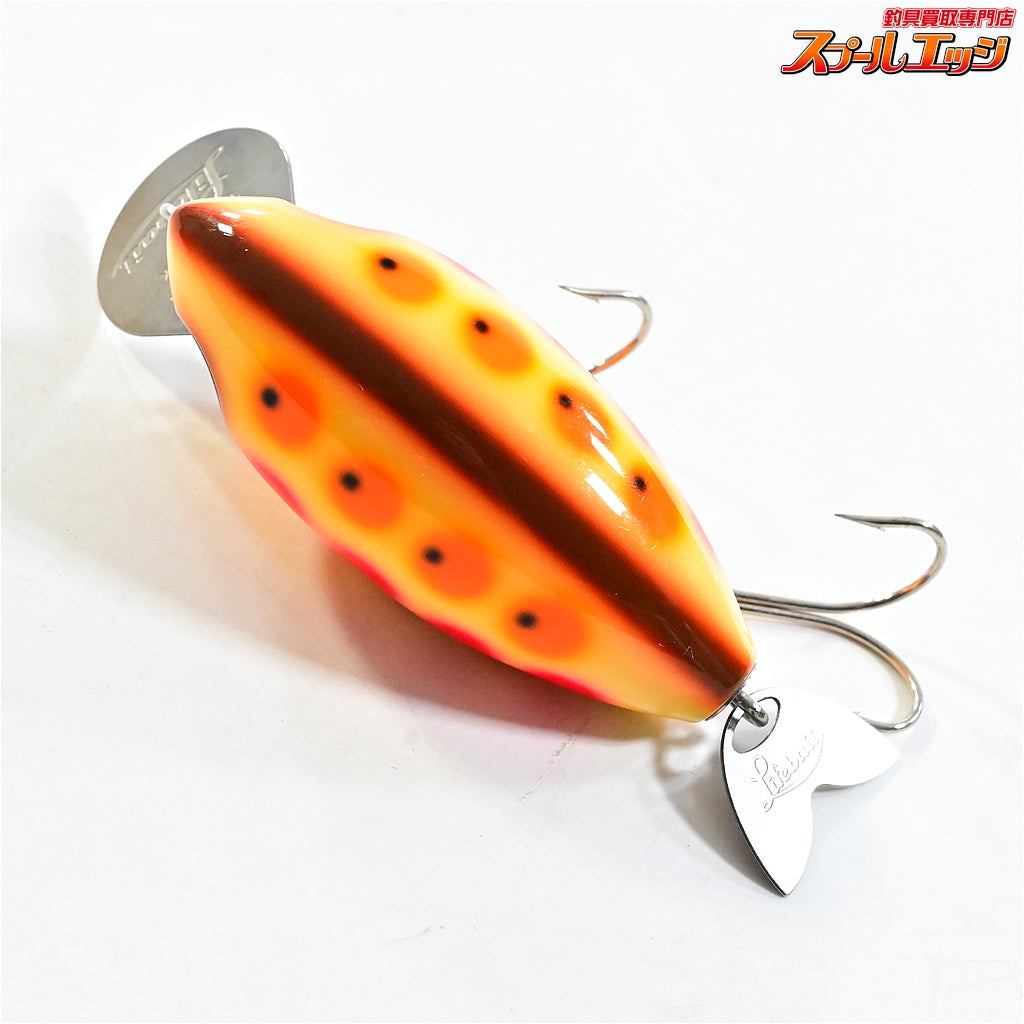【ライフベイト】 プーリー フィッシュテール スローテーパー オリカラ ブラウンバックパロット LIFEBAIT Slowtaper K_060