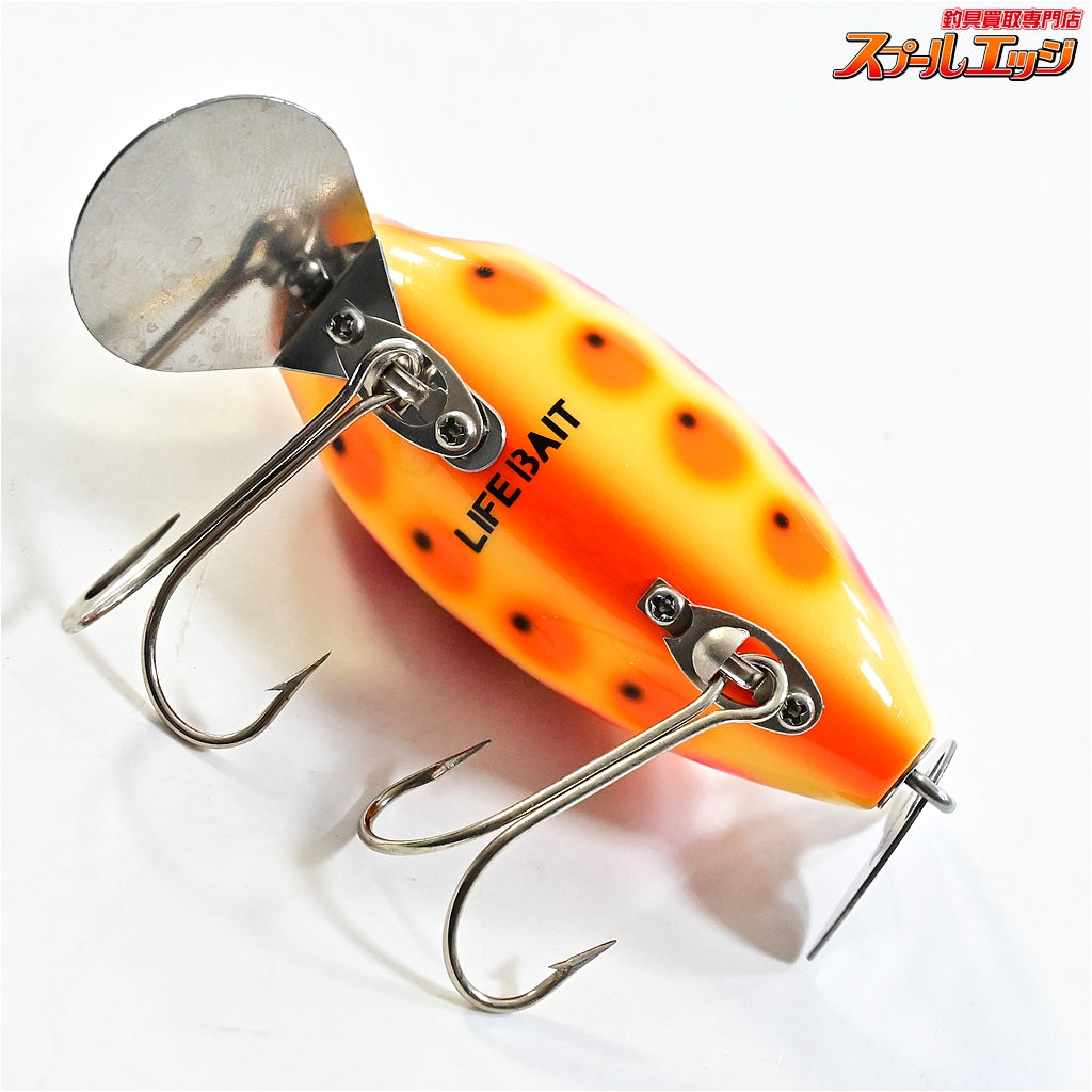 【ライフベイト】 プーリー フィッシュテール スローテーパー オリカラ ブラウンバックパロット LIFEBAIT Slowtaper K_060