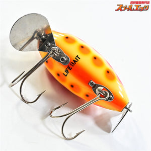 【ライフベイト】 プーリー フィッシュテール スローテーパー オリカラ ブラウンバックパロット LIFEBAIT Slowtaper K_060