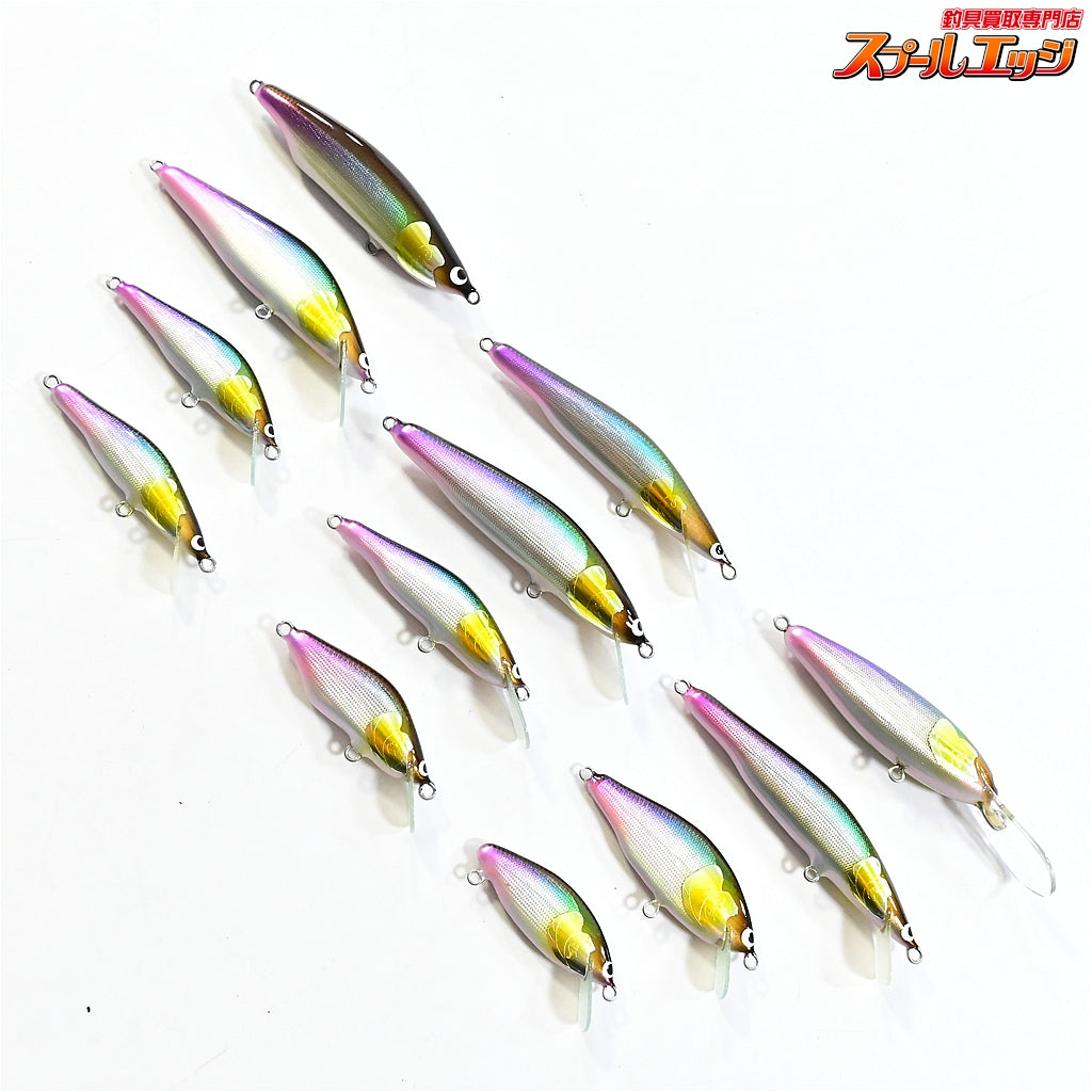 【ウッドリームxエムアイレ】 アルボル 正影ワカサギフルコンプリート 12個セット WoodreamxMAIRE Arbor 淡水用ルアー K_060