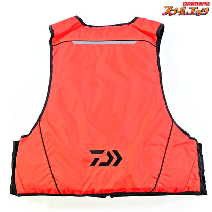 【ダイワ】 フローティングベスト DF-3420 レッド サイズサジアXL 2022年9月製造 桜マーク有 ケース付 DAIWA ライフジャケット K_100