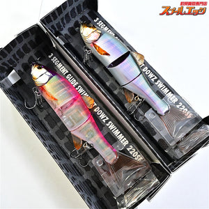 【ジャッカル】 ダウズスイマー 220SF スペアテール付 淡水系カラー 4点セット JACKALL DOWS SWIMMER 淡水用ルアー K_100