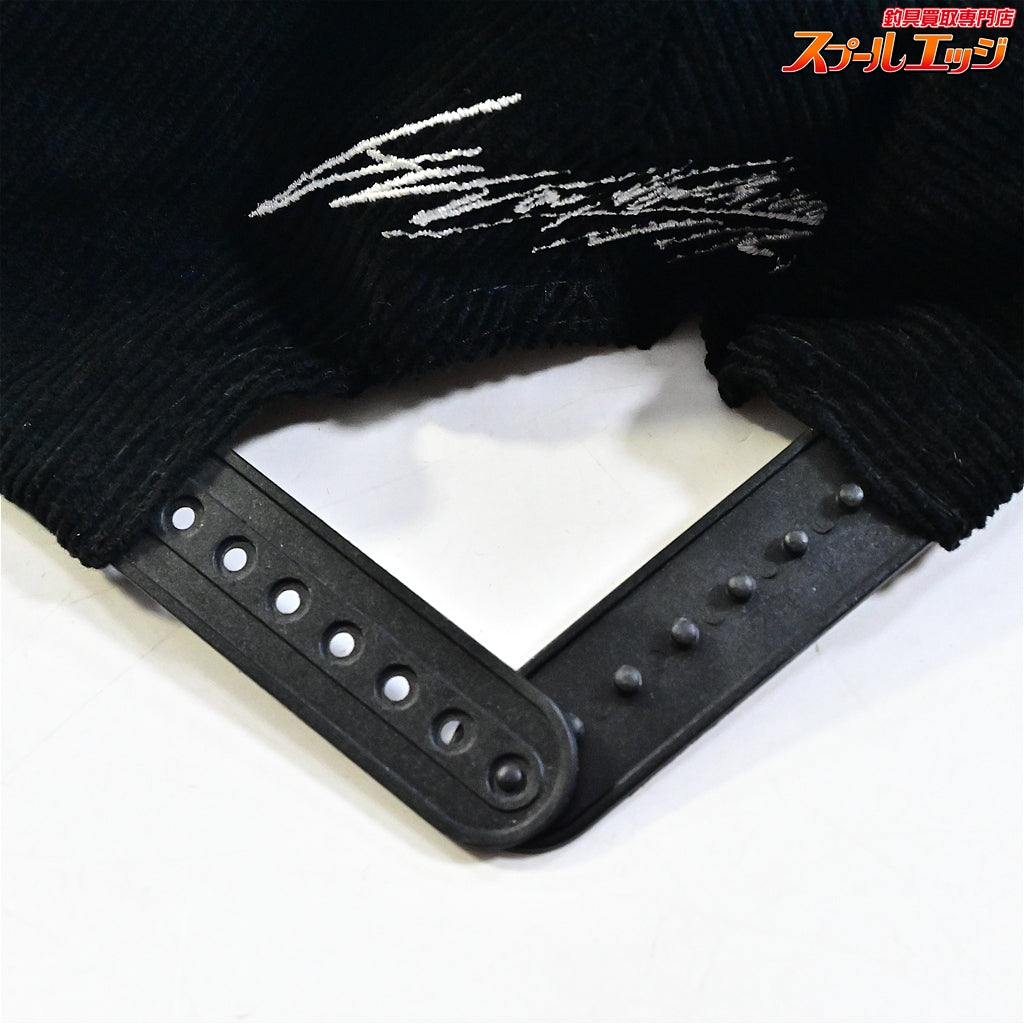 【DRTxエレクトリック】 アンセム 6パネルキャップ コーデュロイブラック サイズフリー ブラック DRTxELECTRIC ANTHEM 6PANELCAP  CORDUROY BLACK K_060