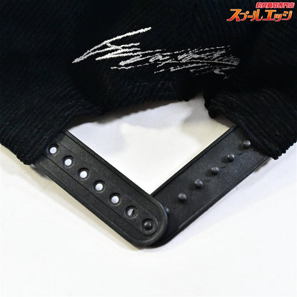 【DRTxエレクトリック】 アンセム 6パネルキャップ コーデュロイブラック サイズフリー ブラック DRTxELECTRIC ANTHEM 6PANELCAP  CORDUROY BLACK K_060