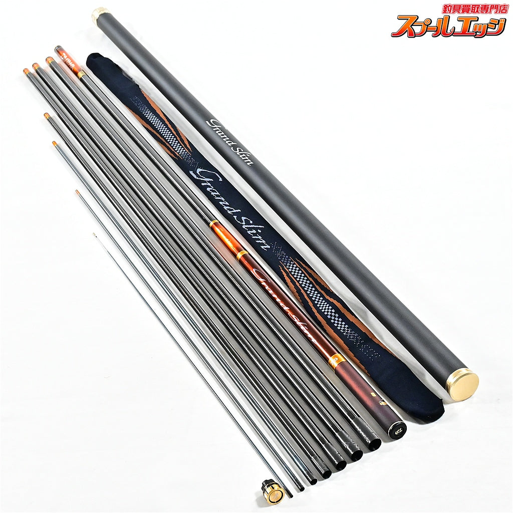 【ダイワ】 15グランドスリム 95・K アルミケース&竿袋付 DAIWA GrandSlim アユ K_195