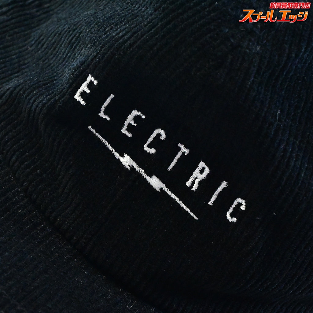 【DRTxエレクトリック】 アンセム 6パネルキャップ コーデュロイブラック サイズフリー ブラック DRTxELECTRIC ANTHEM 6PANELCAP  CORDUROY BLACK K_060