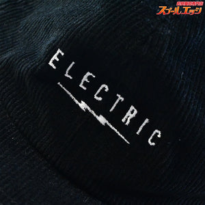 【DRTxエレクトリック】 アンセム 6パネルキャップ コーデュロイブラック サイズフリー ブラック DRTxELECTRIC ANTHEM 6PANELCAP  CORDUROY BLACK K_060