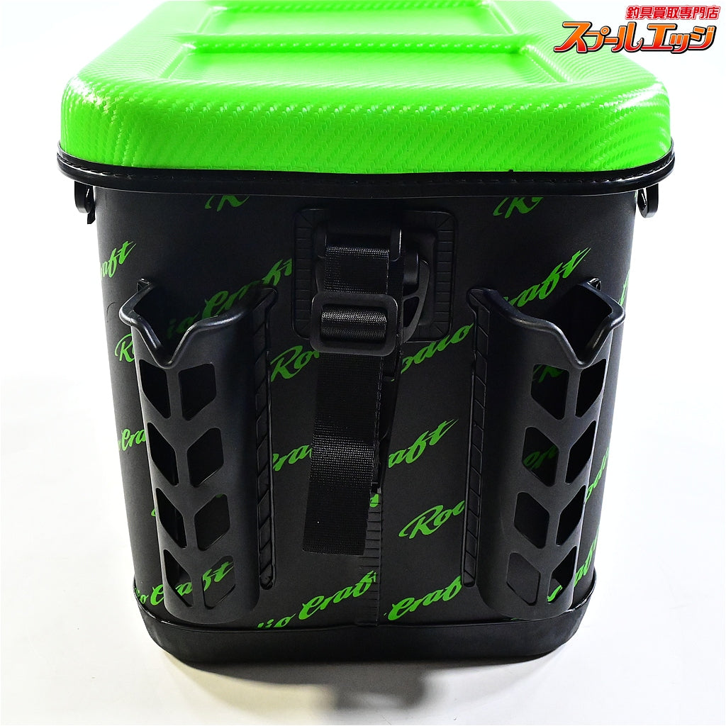 【ロデオクラフトx城峰釣具店】 RCカーボンタックルバッグ 40 大人のグリーン バッカン 管釣り エリアトラウト RODEO CRAFT K_120