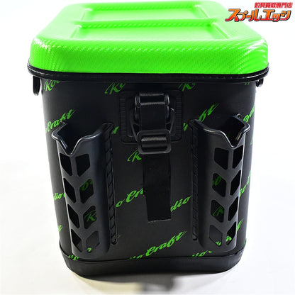 【ロデオクラフトx城峰釣具店】 RCカーボンタックルバッグ 40 大人のグリーン バッカン 管釣り エリアトラウト RODEO CRAFT K_120