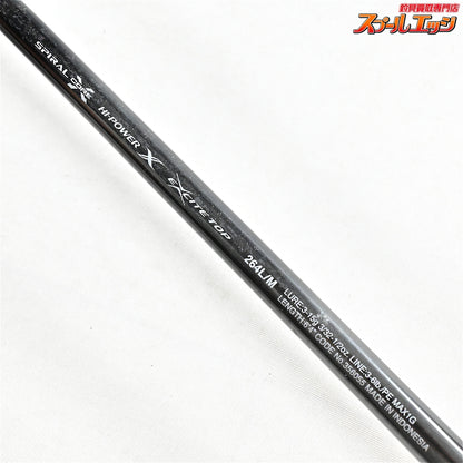 【シマノ】 23バンタム 264L/M SHIMANO Bantam ブラックバス K_237