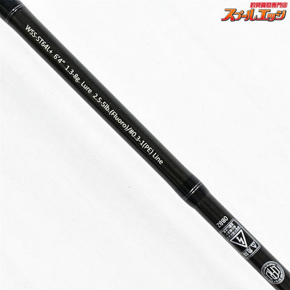 【レジットデザイン】 ワイルドサイド WSS-ST 64L+ ソリッドティップモデル LEGIT-DESIGN WILD SIDE ブラックバス K_236