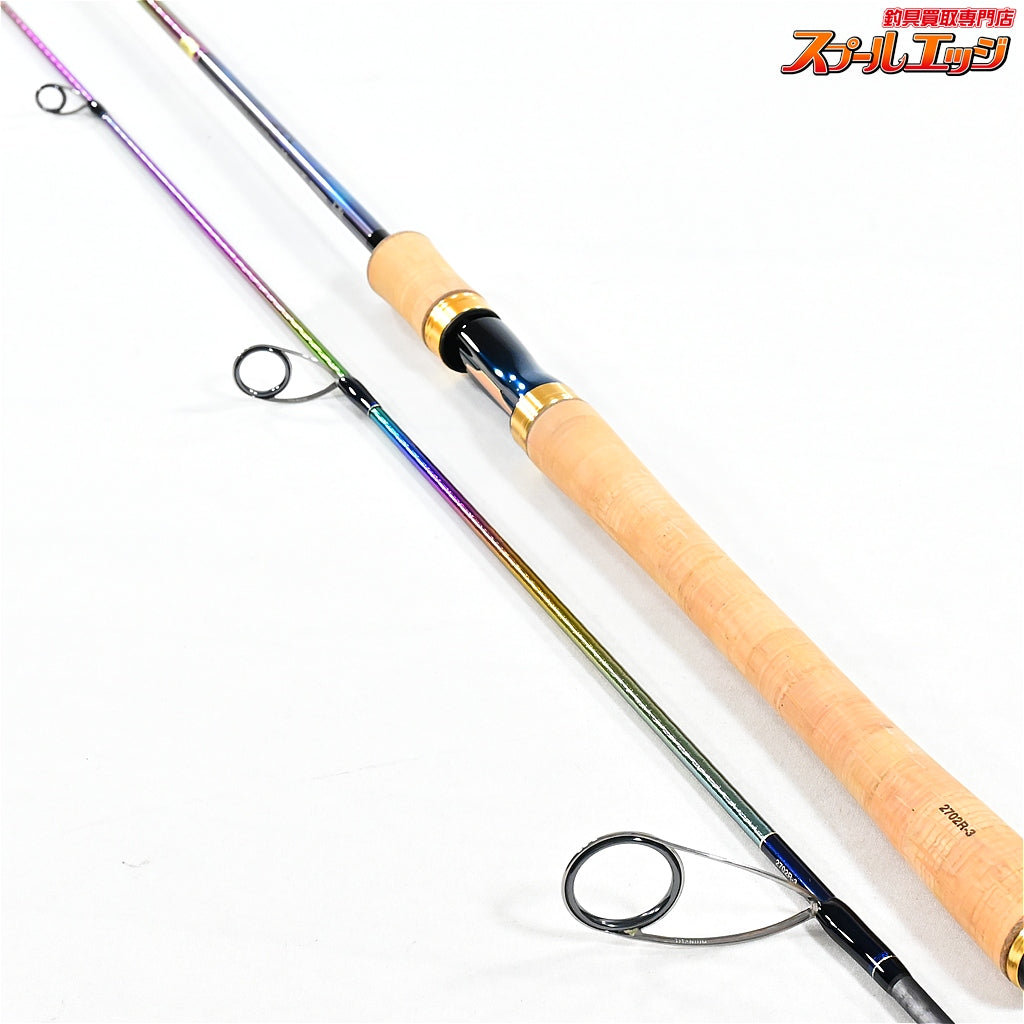 【シマノ】 23ワールドシャウラ リミテッド 2702R-3 SHIMANO WORLD SHAULA LIMITED ブラックバス シーバス サワラ K_183
