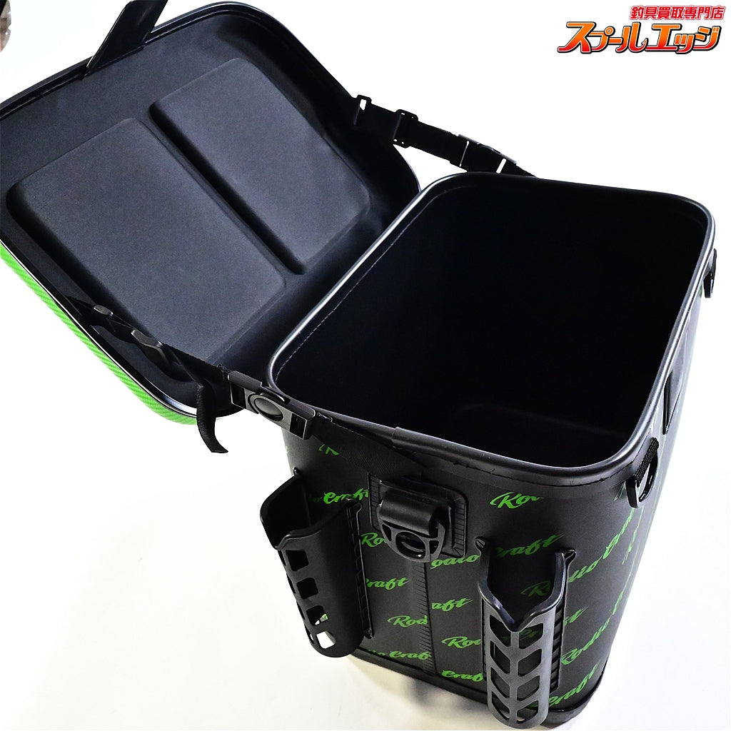 【ロデオクラフトx城峰釣具店】 RCカーボンタックルバッグ 40 大人のグリーン バッカン 管釣り エリアトラウト RODEO CRAFT K_120