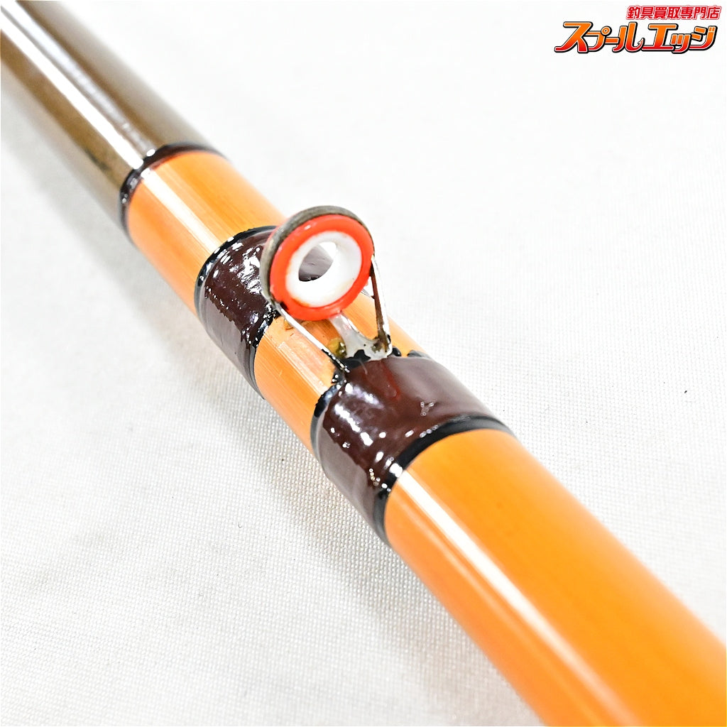 【竿しば】 カワハギ竿 約1.9m 2本継 和竿 竹竿 カワハギ K_146
