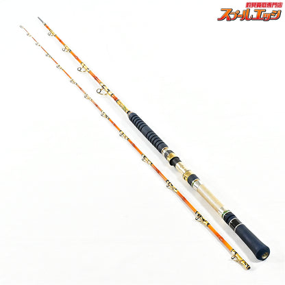 【剛樹】 別誂作 幻竹竿 真鯛 全長約300cm ライン負荷2-6号 オモリ負荷30～80号 竹仕様 ガイドスレッド金銀箔貼り GOUKI Gteam Madai マダイ イナダ シマアジ K_196