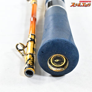 【剛樹】 別誂作 幻竹竿 真鯛 全長約300cm ライン負荷2-6号 オモリ負荷30～80号 竹仕様 ガイドスレッド金銀箔貼り GOUKI Gteam Madai マダイ イナダ シマアジ K_196