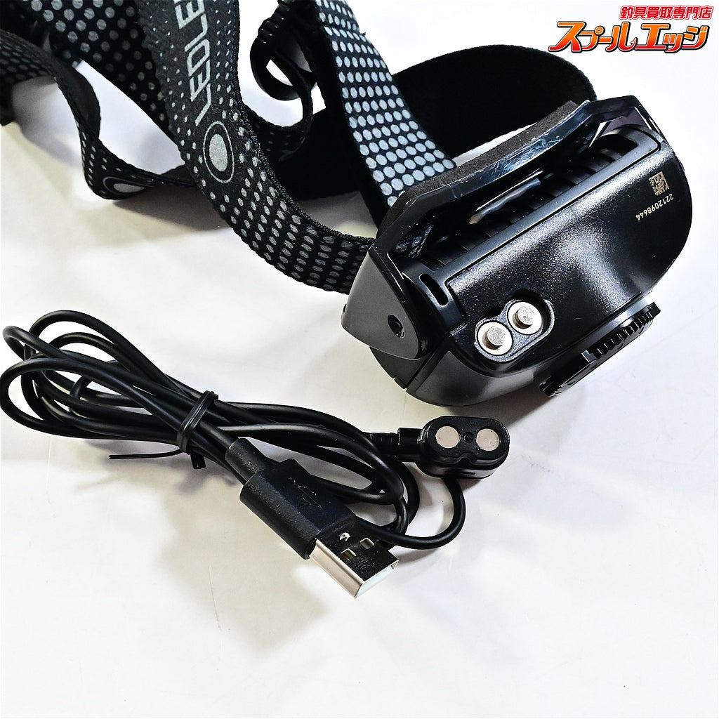 【レッドレンザー】 充電式LEDヘッドライト MH5/MH7 最大400/600ルーメン ブラックグレー 2個セット Ledlenser K_060