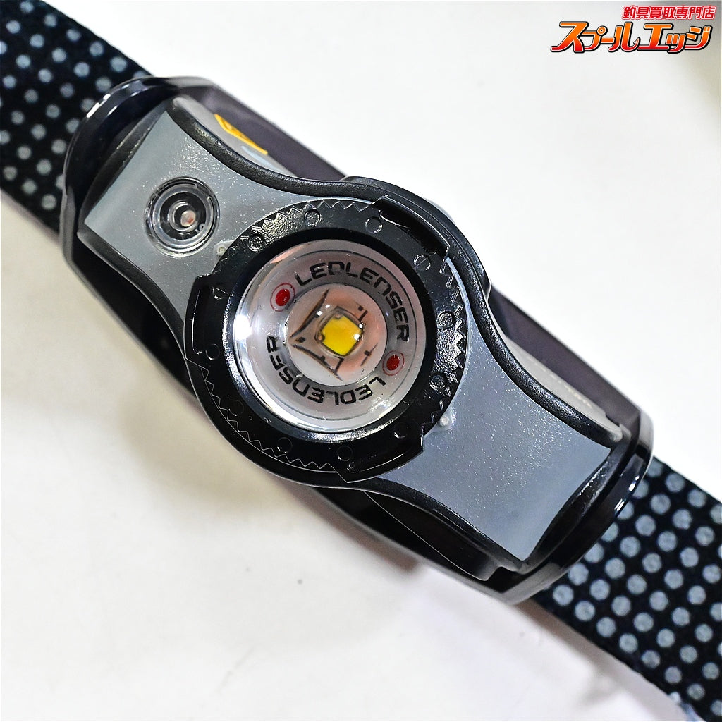 【レッドレンザー】 充電式LEDヘッドライト MH5/MH7 最大400/600ルーメン ブラックグレー 2個セット Ledlenser K_060
