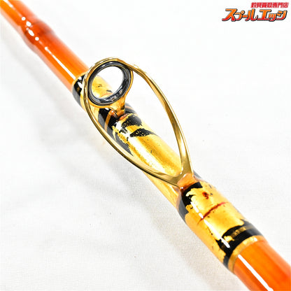【剛樹】 別誂作 幻竹竿 真鯛 全長約300cm ライン負荷2-6号 オモリ負荷30～80号 竹仕様 ガイドスレッド金銀箔貼り GOUKI Gteam Madai マダイ イナダ シマアジ K_196