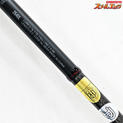 【シマノxジャッカル】 18ポイズン アドレナ 264UL SHIMANOxJACKALL POISON ADRENA ブラックバス K_237