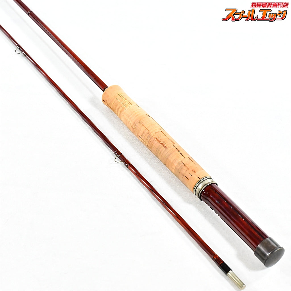 【川連】 漆塗竹竿 バンブーロッド 793 7.9ft #3 2P 渋谷直人 Kawatsura Bamboo Rod ヤマメ イワナ アマゴ K_168