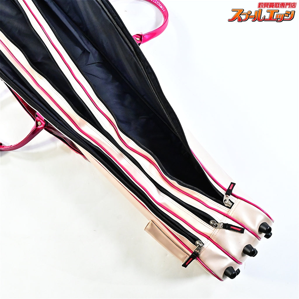 【がまかつ】 がまへら ライトへらロッドケース3 III GC-253 3層 PVC素材 サクラ GAMAKATSU LIGHT-ROD-CASE K_172