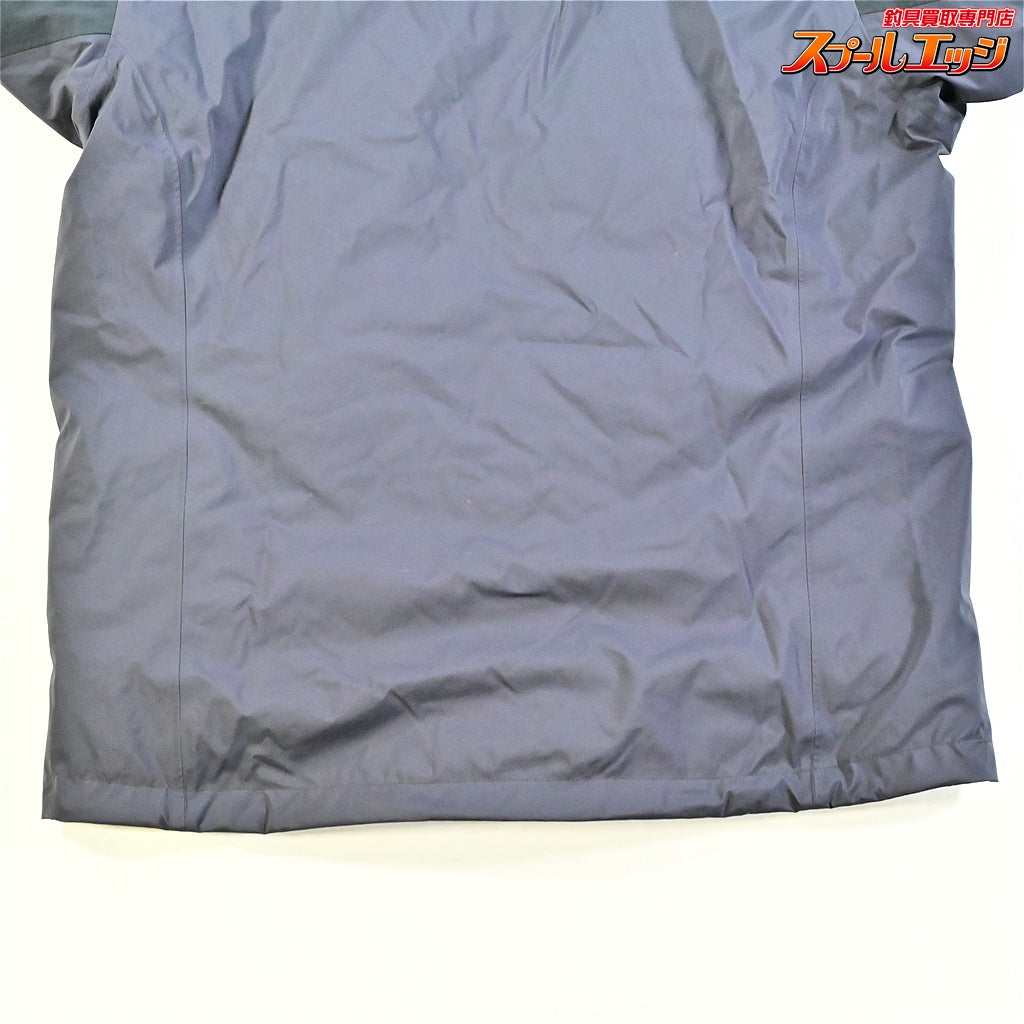 【シマノ】 インサレーション レインジャケット RB-034W ブルーチャコール サイズアジアXL SHIMANO RAIN JACKET 防寒 防水 K_080