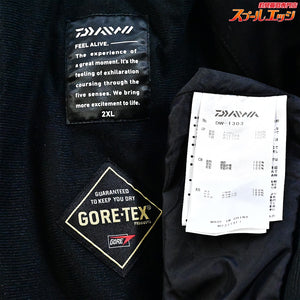 【ダイワ】 ゴアテックス コンビアップ ハイロフトウィンタースーツ DW-1303 サイズ2XL ブラック 上下 DAIWA GORE-TEX K_120