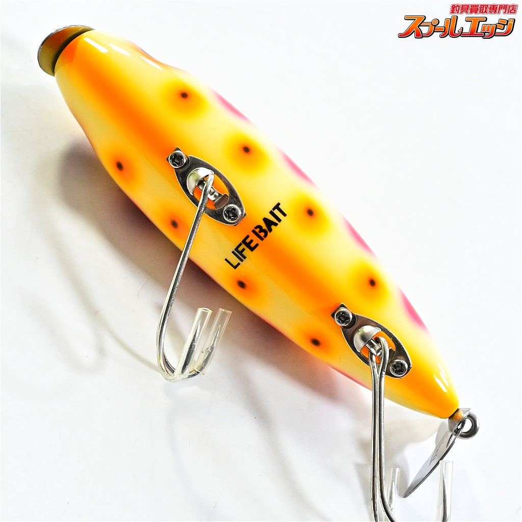 【ライフベイト】 リオン フィッシュテール スローテーパー オリカラ ブラウンバックパロット LIFEBAIT Slowtaper K_060