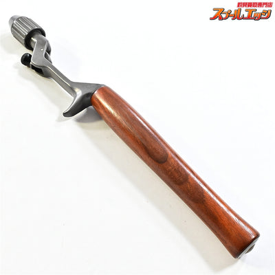 【ブライトリバー】 チャッカークラシック セミダブル アンティークメタルフィニッシュ ウォールナット 全長33.5cm グリップ部19cm チャンピオンフェルール BRIGHT-LIVER CHUCKER Custom grip K_060
