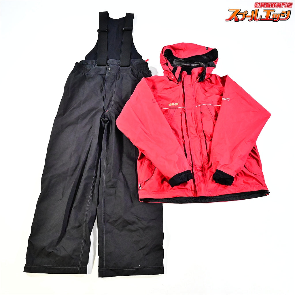 【ダイワ】 プロバイザー ゴアテックス コンビアップ レインスーツ レッド 型式不明 サイズLL 上下 DAIWA GORE-TEX K_120