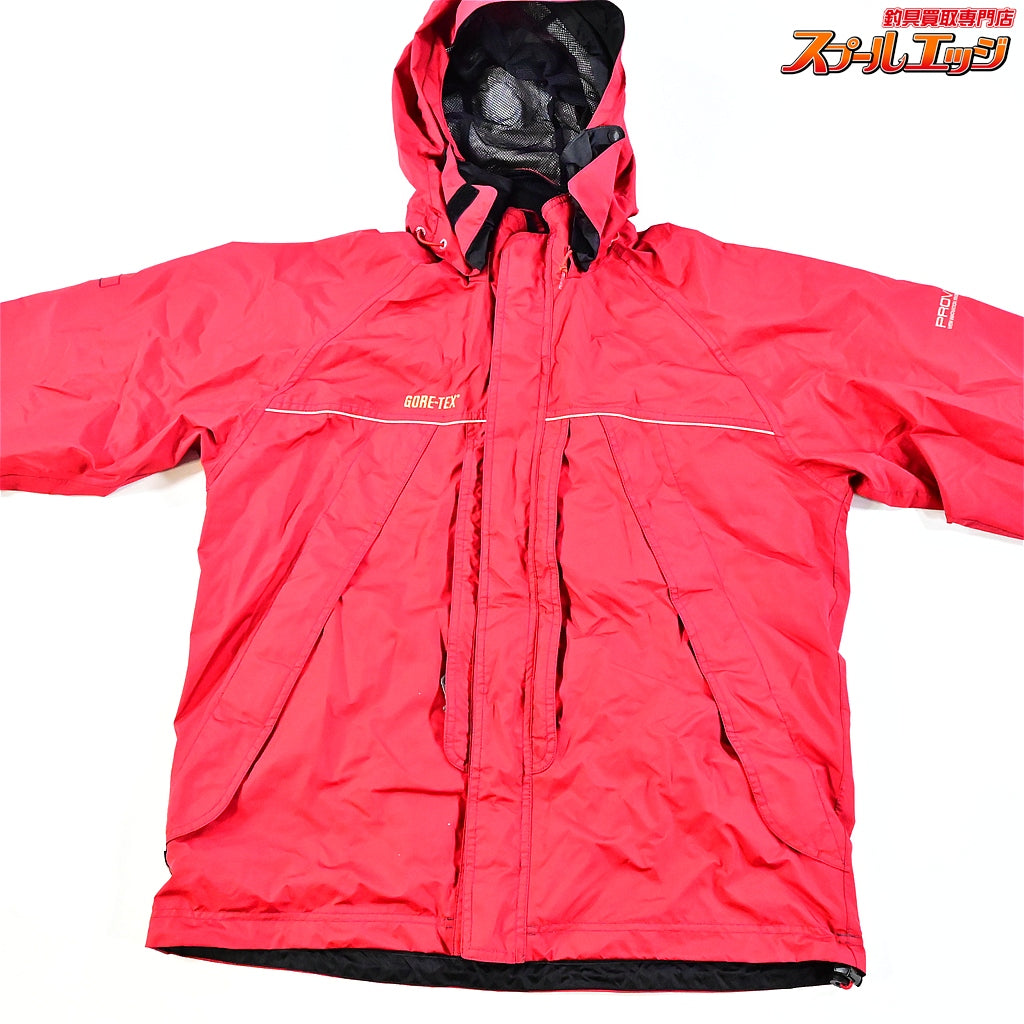 【ダイワ】 プロバイザー ゴアテックス コンビアップ レインスーツ レッド 型式不明 サイズLL 上下 DAIWA GORE-TEX K_120