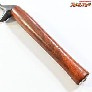 【ブライトリバー】 チャッカークラシック セミダブル アンティークメタルフィニッシュ ウォールナット 全長33.5cm グリップ部19cm チャンピオンフェルール BRIGHT-LIVER CHUCKER Custom grip K_060