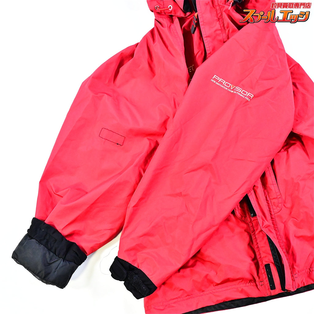 【ダイワ】 プロバイザー ゴアテックス コンビアップ レインスーツ レッド 型式不明 サイズLL 上下 DAIWA GORE-TEX K_120