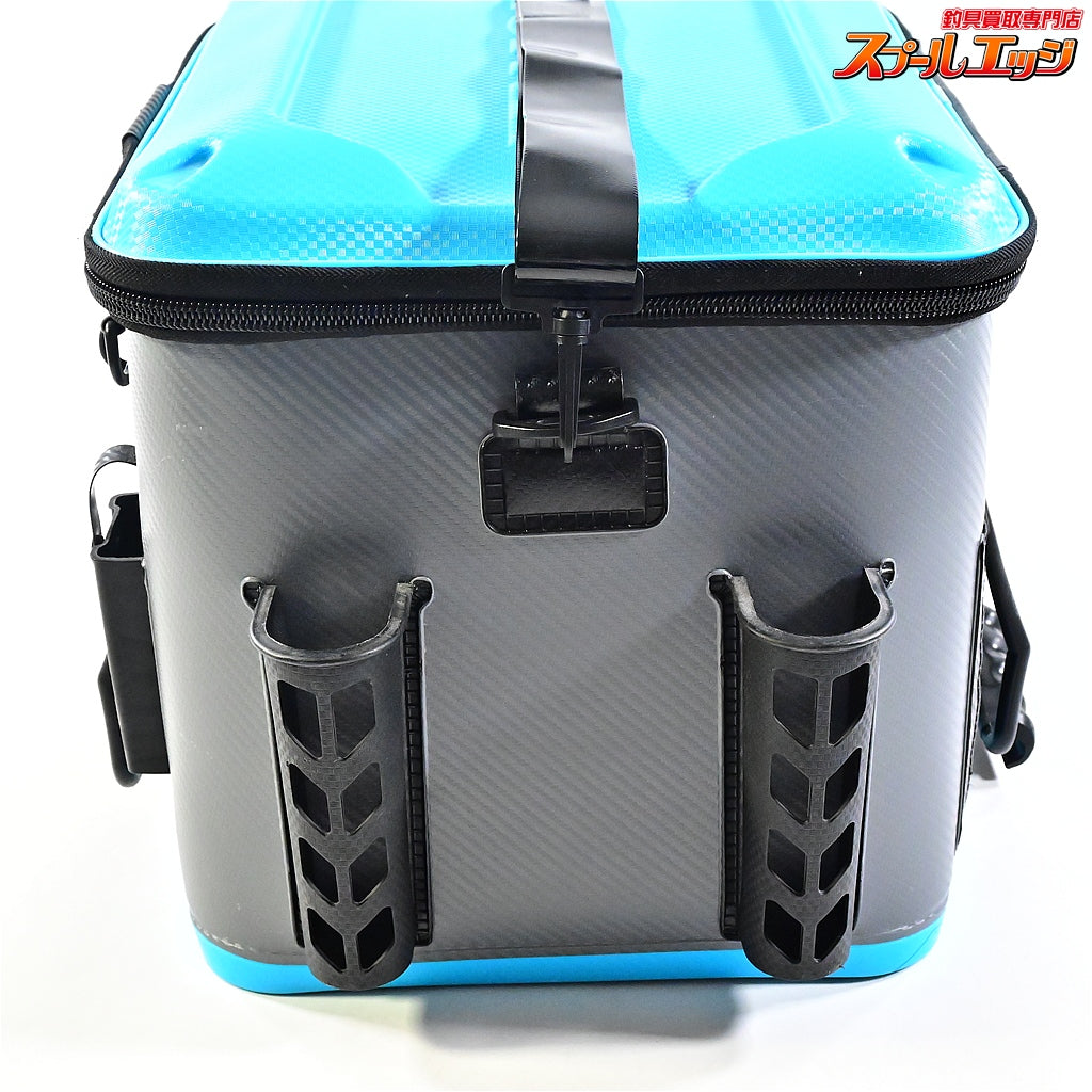 【がまかつ】 ラグゼ タックルバック ハードRH LE401 シアンxグレー 縦32x横40x高さ32cm GAMAKATSU LUXXE K_146