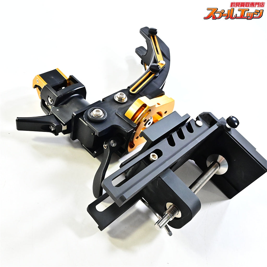 【シャチ】 挟神 ロッドキャッチャー&船べり用クイッククランプセット SHACHI FISHING GEAR K_060