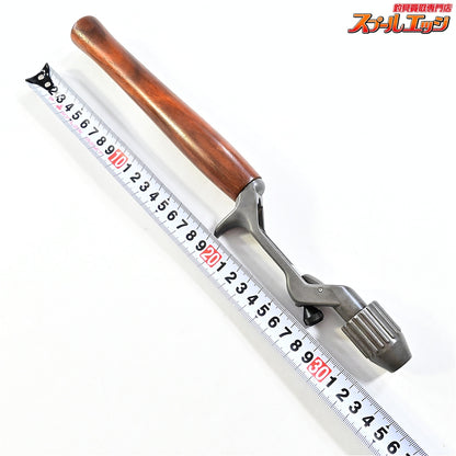 【ブライトリバー】 チャッカークラシック セミダブル アンティークメタルフィニッシュ ウォールナット 全長33.5cm グリップ部19cm チャンピオンフェルール BRIGHT-LIVER CHUCKER Custom grip K_060