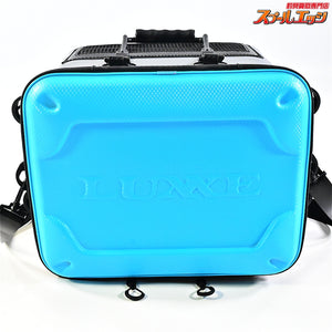 【がまかつ】 ラグゼ タックルバック ハードRH LE401 シアンxグレー 縦32x横40x高さ32cm GAMAKATSU LUXXE K_146