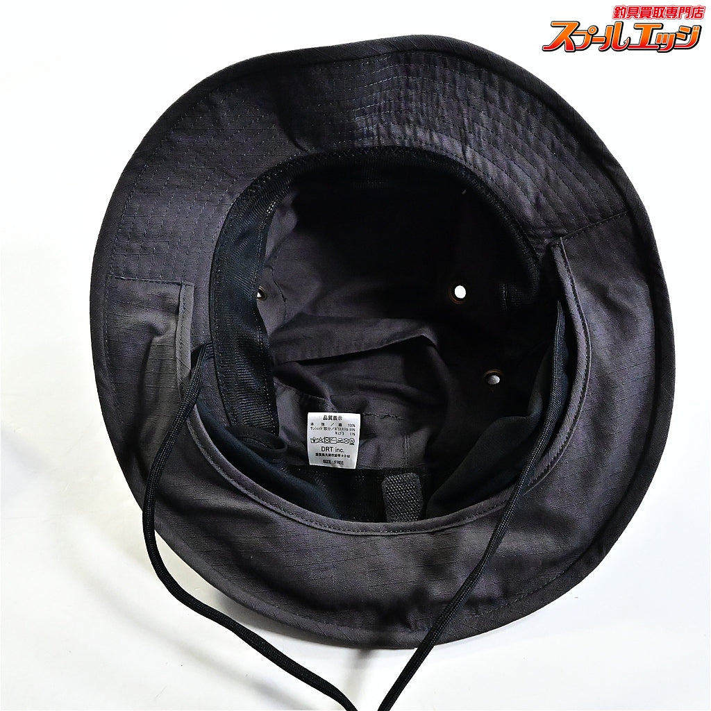 【DRT】 アングラーズキャンプ コットンブーニーハット グレー サイズフリー DRT ANGLERS CAMP BOONIE HAT GRAY K_100