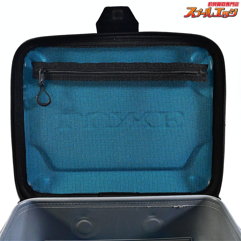 【がまかつ】 ラグゼ タックルバック ハードRH LE401 シアンxグレー 縦32x横40x高さ32cm GAMAKATSU LUXXE K_146